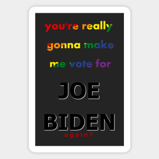 biden 2024 (rainbow) Magnet